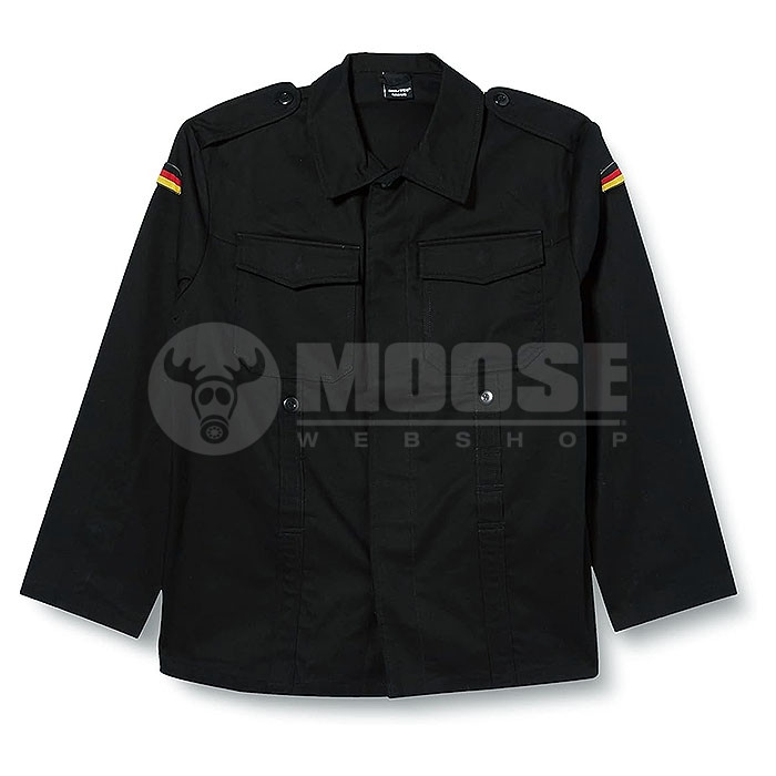 Fekete német katonai dzseki