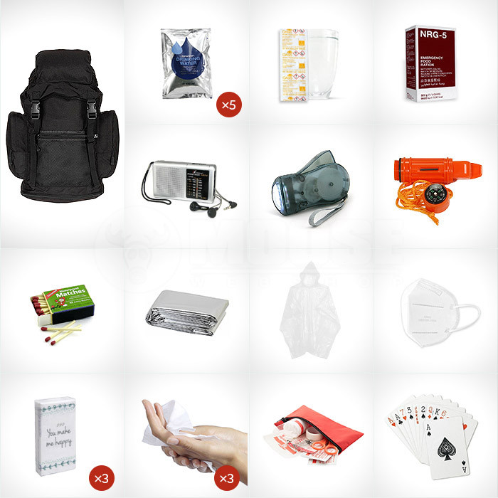 Starter túlélőcsomag 1 személyre