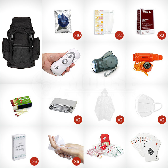 Starter túlélőcsomag 2 személyre