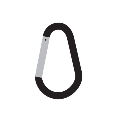 Karabiner 40 mm