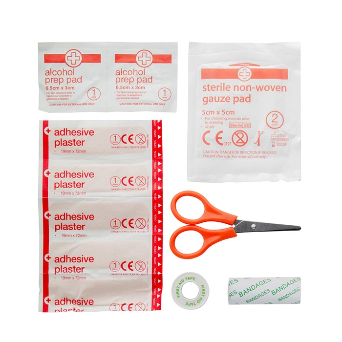 Elsősegély<wbr>készlet vízhatlan tokban 3 Elsősegélykészlet vízhatlan tokban