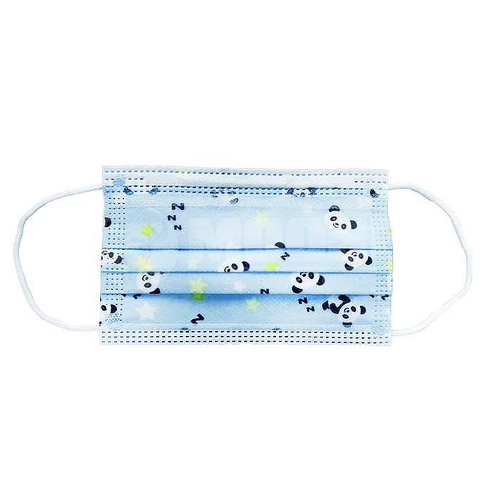 Gyermek szájmaszk 10 db 3 Szájmaszk - gumis - mitás vagy kék színben gyerek méretben