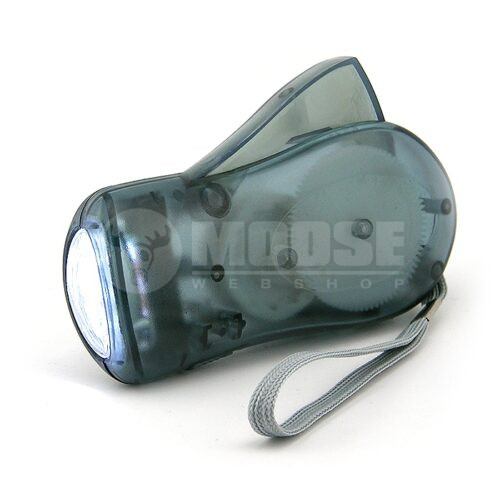 3 LED-es dinamós zseblámpa