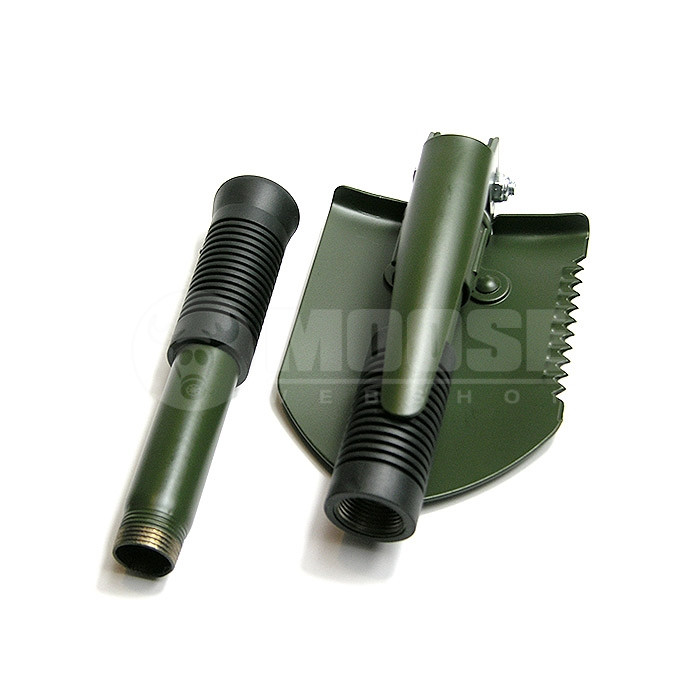 Hordozható ásó - zöld