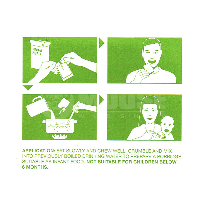 NRG-5 Zero, vegán tartós élelmiszer 4 NRG-5 ZERO