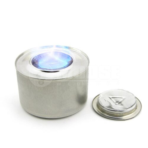 Ethanolos géllel töltött fémdobozos égőpaszta · 2-3 óra égési idővel