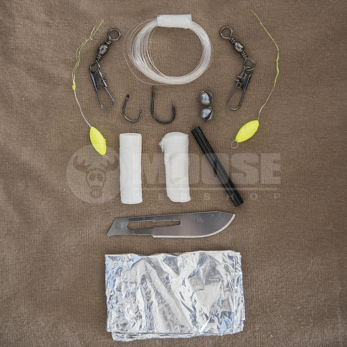 Mini paracord túlélőcsomag 4 Mini paracord túlélőcsomag