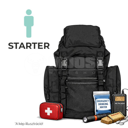 Starter túlélőcsomag 1 személyre